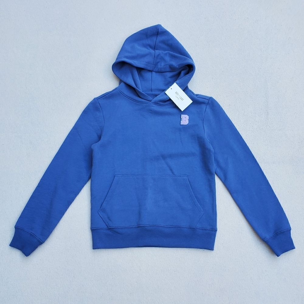Hart + Land Blue Organic Hoodie Size 8